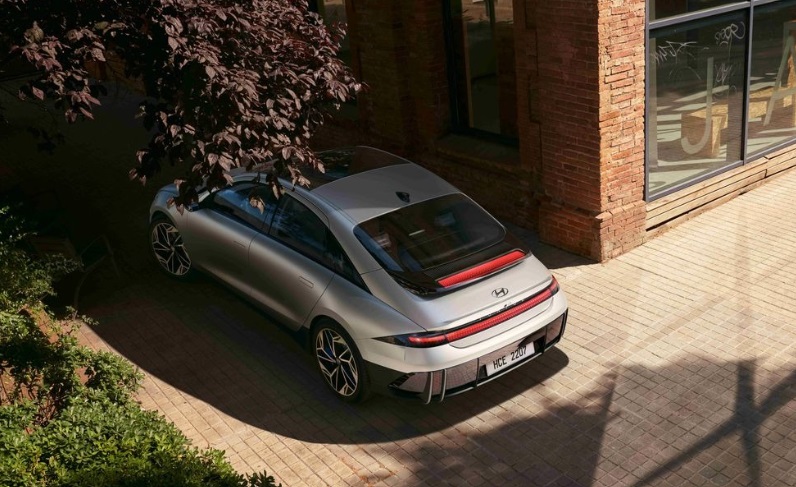 The Hyundai IONIQ 6 is the new electric vehicle from Hyundai & will be available at Barry Sanders Supercenter in Stillwater