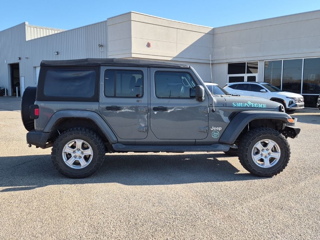Used 2018 Jeep All-New Wrangler Unlimited Sport with VIN 1C4HJXDG9JW274389 for sale in Stillwater, OK