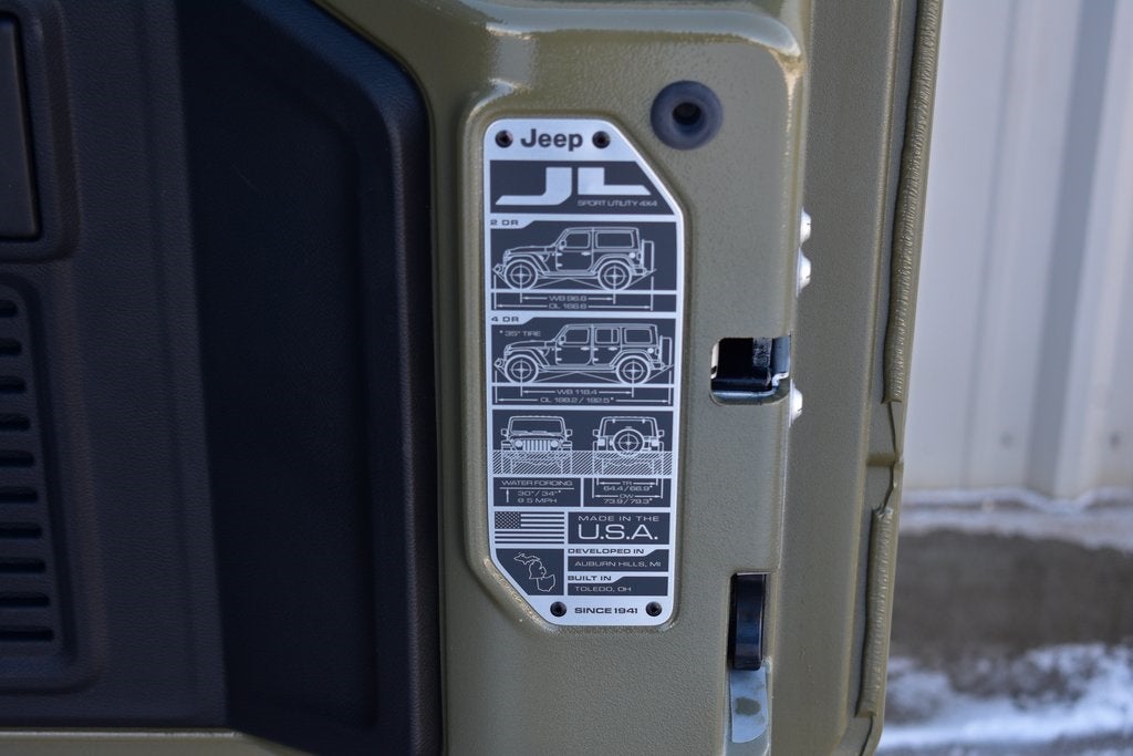 2026 Jeep Wrangler Sport S 4x4 4-Door