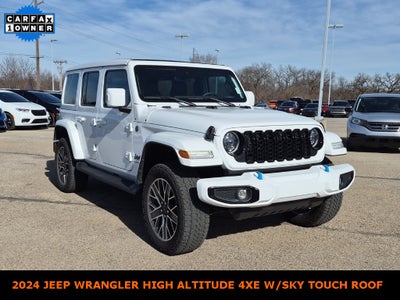 2024 Jeep Wrangler High Altitude 4xe Sky Touch Roof