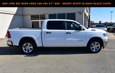 2025 RAM 1500 Big Horn/Lone Star Crew Cab 4x4 5'7" Box