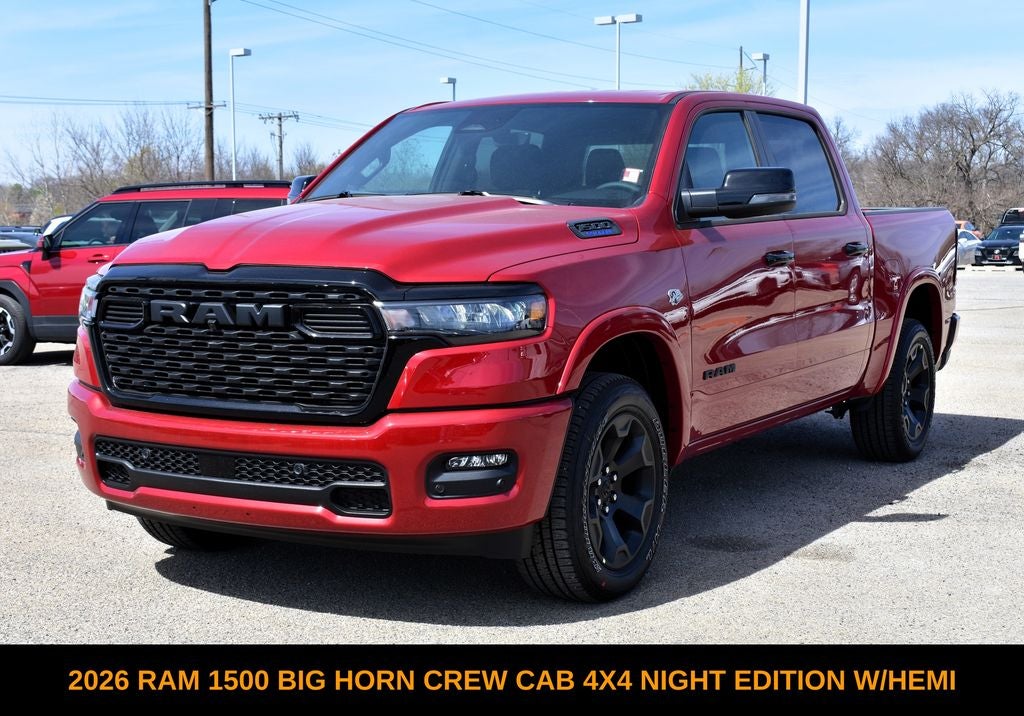 2026 RAM 1500 Big Horn/Lone Star Crew Cab 4x4 Night Edition