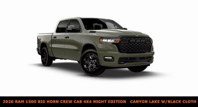 2026 RAM 1500 Big Horn/Lone Star Crew Cab 4x4 Night Edition