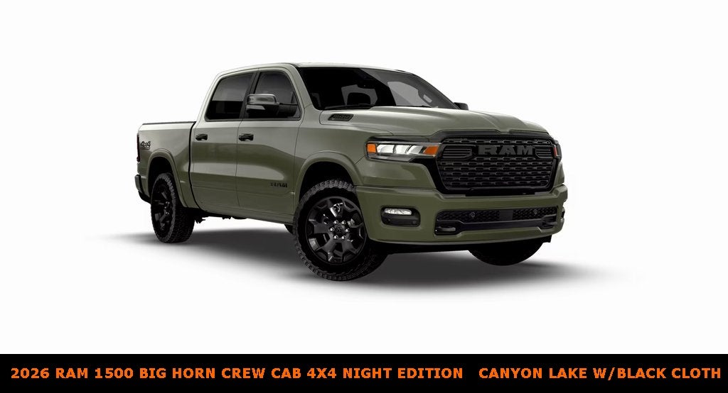2026 RAM 1500 Big Horn/Lone Star Crew Cab 4x4 Night Edition