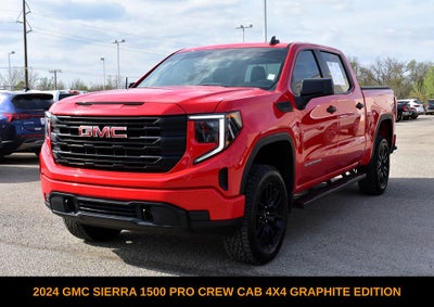 2024 GMC Sierra 1500 Pro Crew Cab 4x4 Graphite Edition