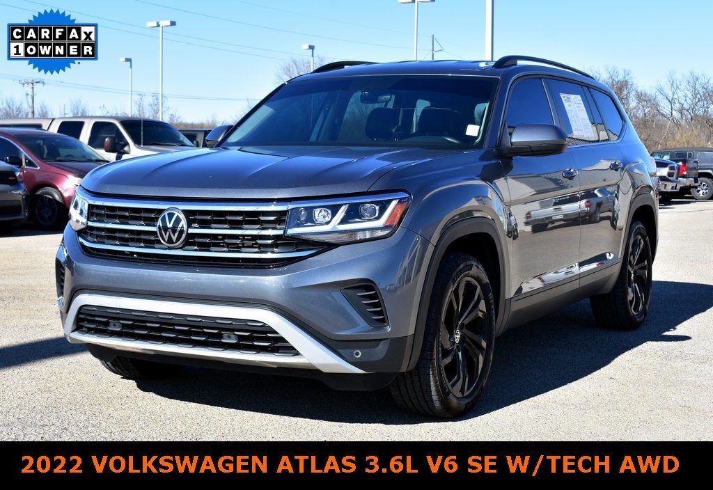 2022 Volkswagen Atlas 3.6L V6 SE w/Technology AWD