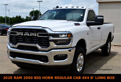 2025 RAM 2500 Big Horn Regular Cab 4x4 8' Long Box
