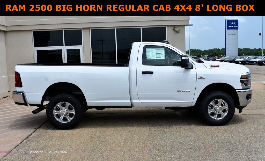 2025 RAM 2500 Big Horn Regular Cab 4x4 8' Long Box