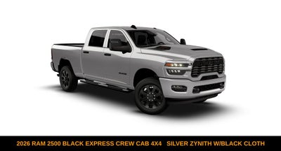 2026 RAM 2500 Tradesman Black Express Crew Cab 4x4