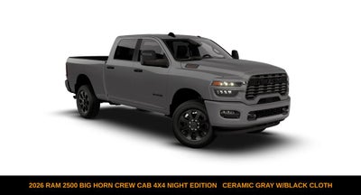 2026 RAM 2500 Big Horn Crew Cab 4x4 Night Edition