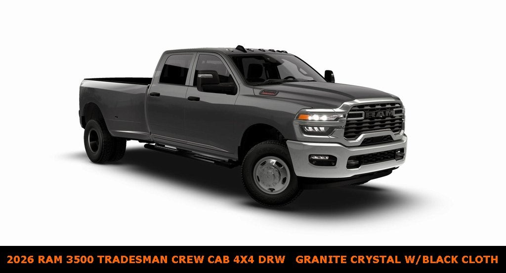 2026 RAM 3500 Tradesman Crew Cab 4x4 Long Box DRW