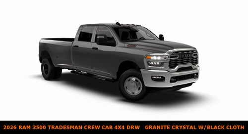 2026 RAM 3500 Tradesman Crew Cab 4x4 Long Box DRW