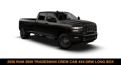 2026 RAM 3500 Tradesman Crew Cab 4x4 DRW Long Box