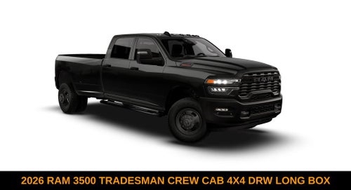 2026 RAM 3500 Tradesman Crew Cab 4x4 DRW Long Box