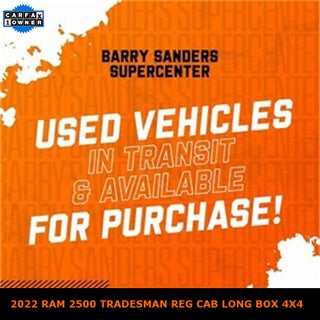 2022 RAM 2500 Tradesman Reg Cab Long Box 4x4