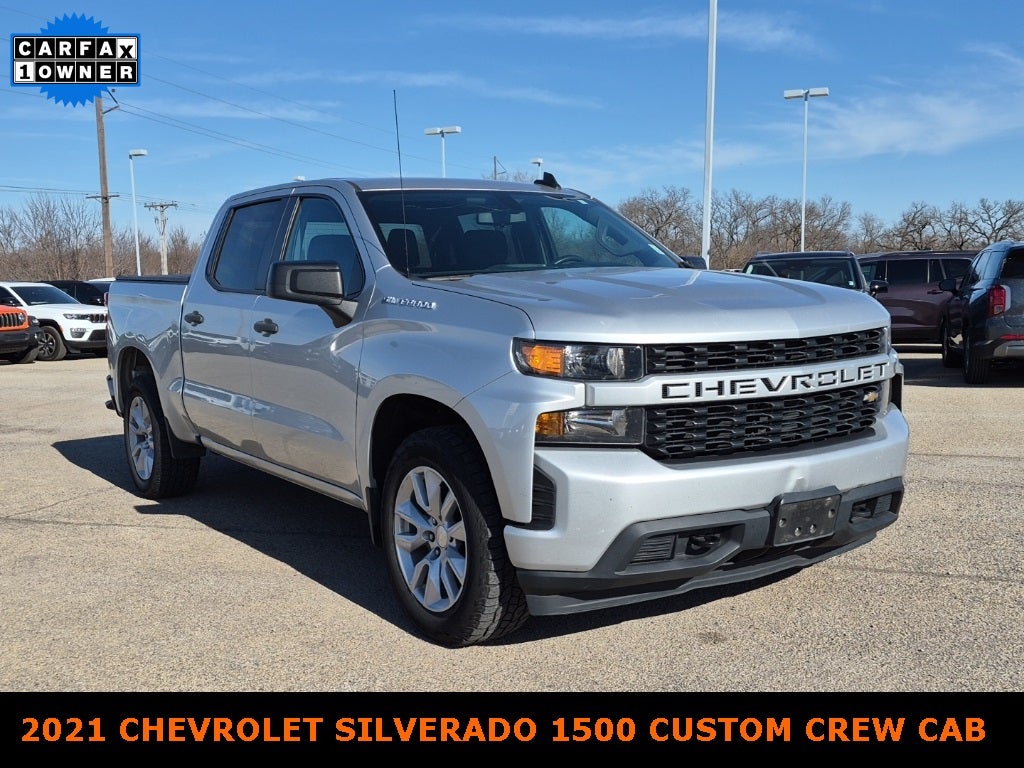 2021 Chevrolet Silverado 1500 Custom Crew Cab