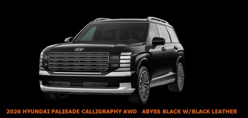 2026 Hyundai Palisade Calligraphy AWD