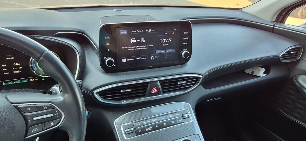 2021 Hyundai Santa Fe Hybrid Blue