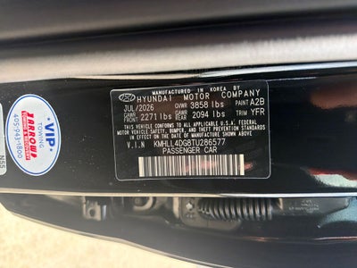 2026 Hyundai Elantra SE