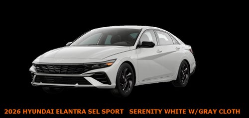 2026 Hyundai Elantra SEL Sport