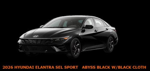 2026 Hyundai Elantra SEL Sport