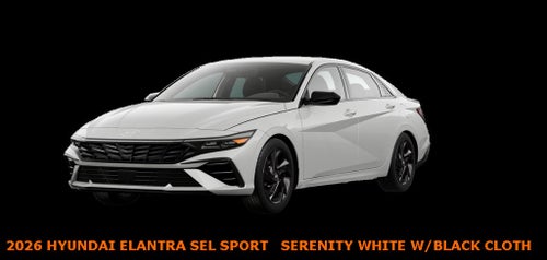 2026 Hyundai Elantra SEL Sport