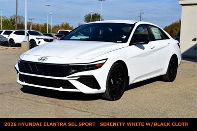2026 Hyundai Elantra SEL Sport