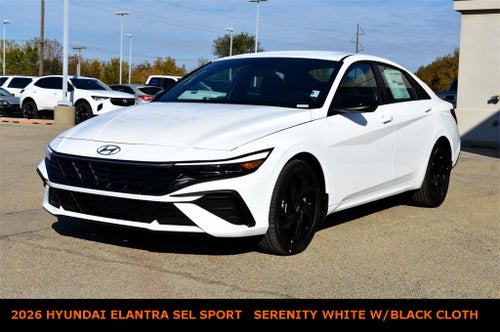 2026 Hyundai Elantra SEL Sport