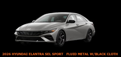2026 Hyundai Elantra SEL Sport