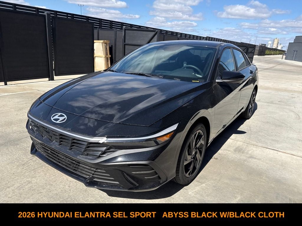 2026 Hyundai Elantra SEL Sport