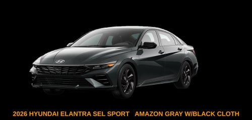2026 Hyundai Elantra SEL Sport