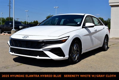 2025 Hyundai Elantra Hybrid Blue