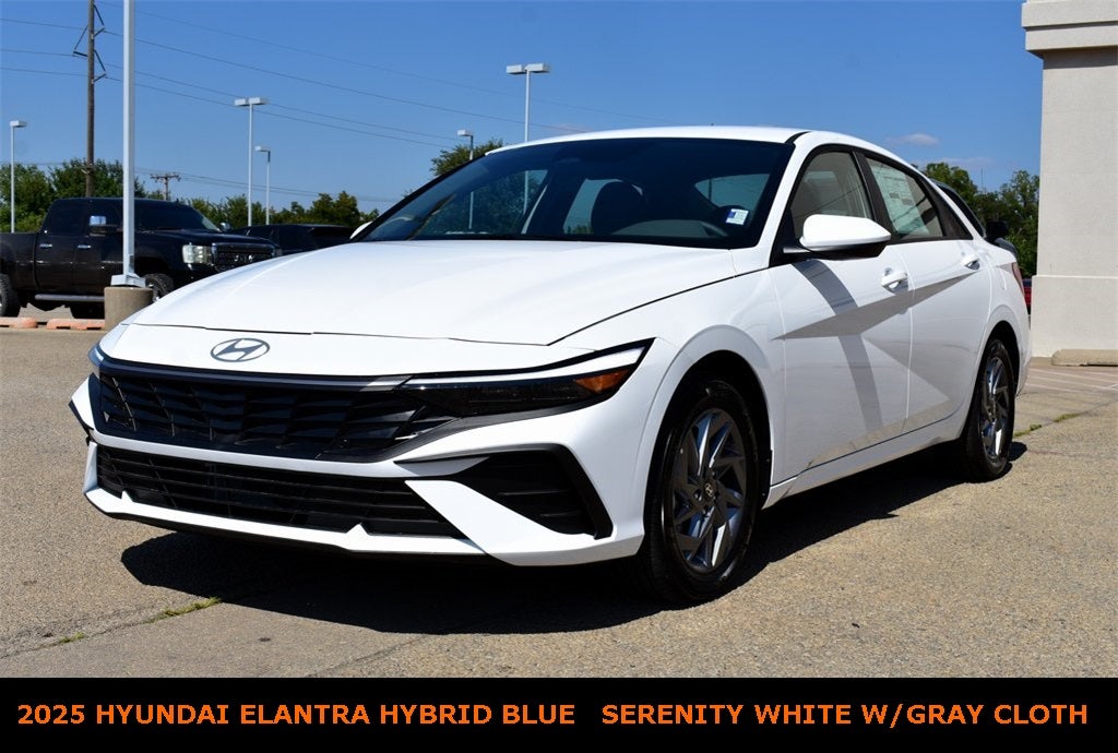 2025 Hyundai Elantra Hybrid Blue