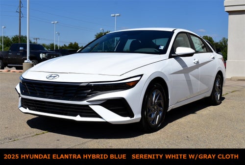 2025 Hyundai Elantra Hybrid Blue
