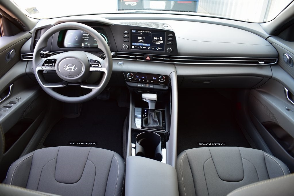 2025 Hyundai Elantra Hybrid Blue