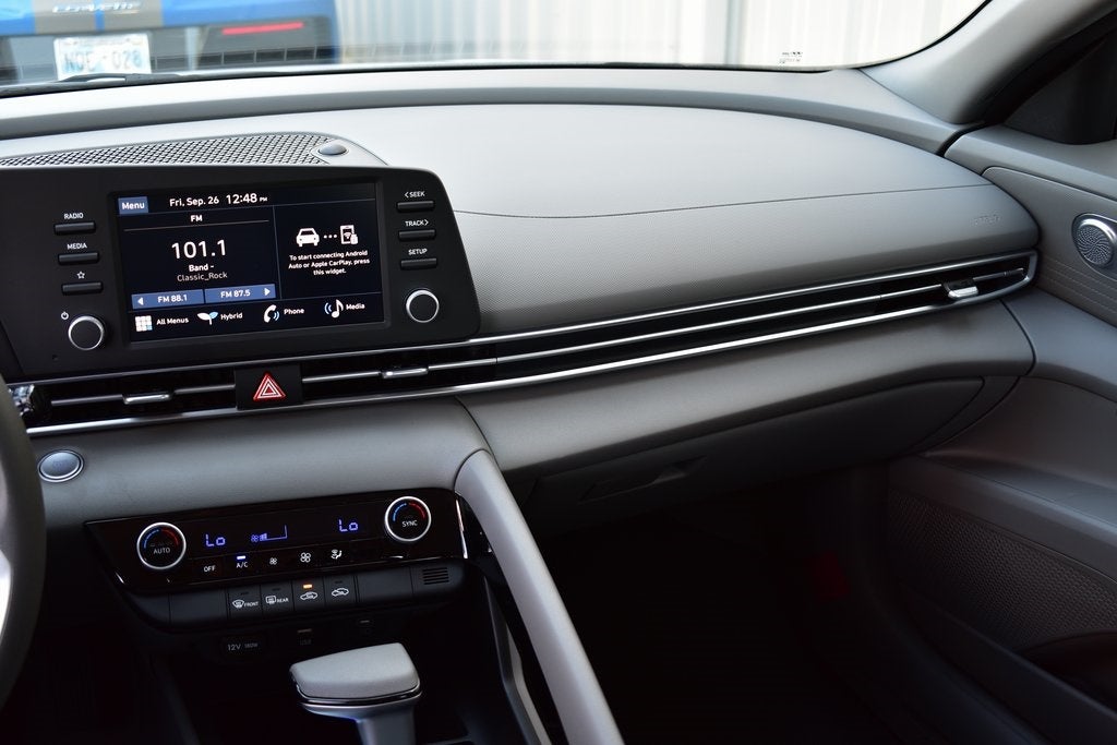 2025 Hyundai Elantra Hybrid Blue