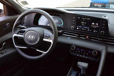 2025 Hyundai Elantra Hybrid Blue