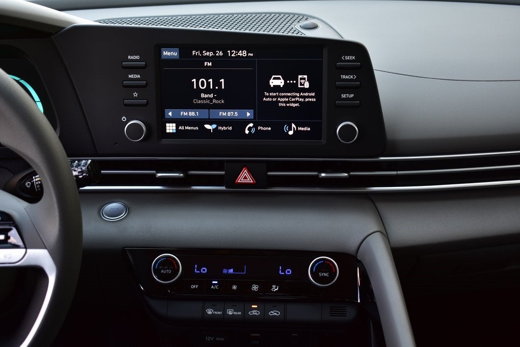 2025 Hyundai Elantra Hybrid Blue