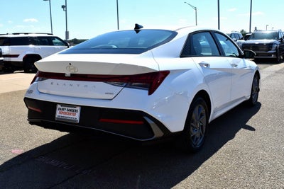 2025 Hyundai Elantra Hybrid Blue