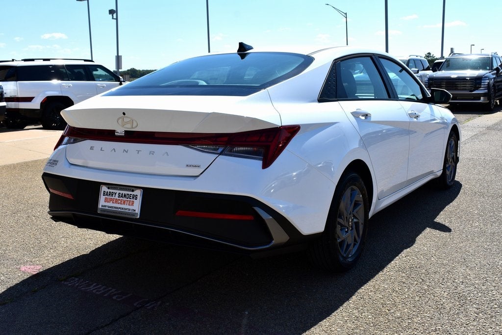 2025 Hyundai Elantra Hybrid Blue