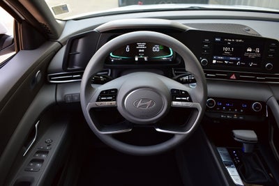 2025 Hyundai Elantra Hybrid Blue