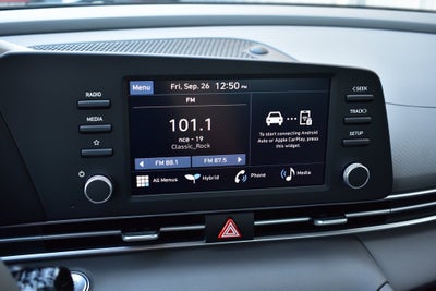 2025 Hyundai Elantra Hybrid Blue