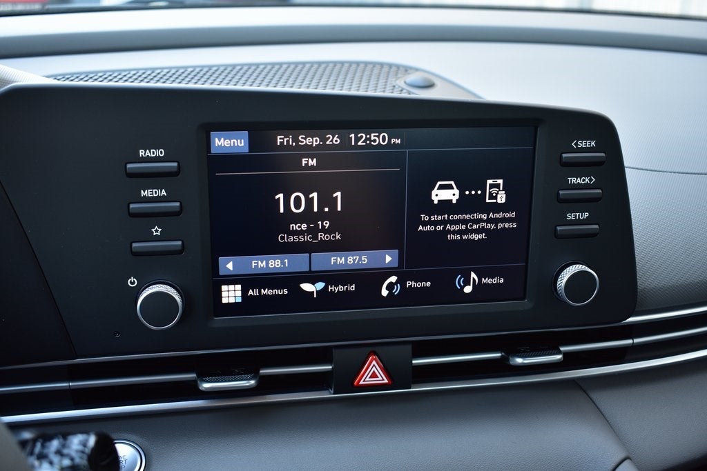 2025 Hyundai Elantra Hybrid Blue