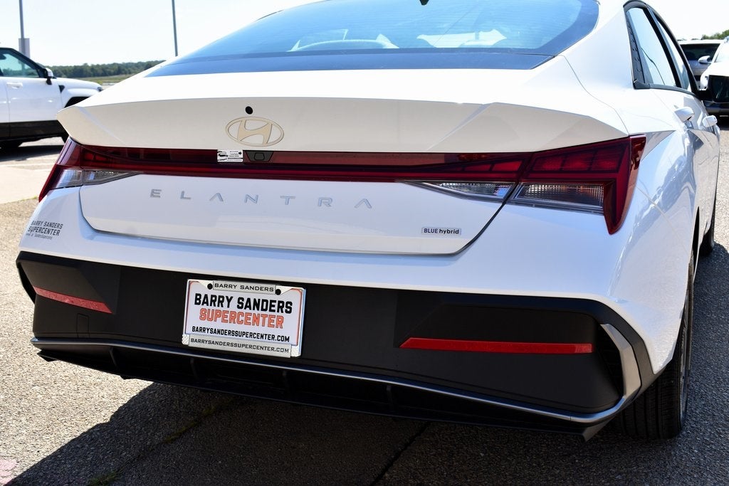 2025 Hyundai Elantra Hybrid Blue