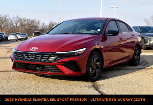 2026 Hyundai Elantra SEL Sport Premium
