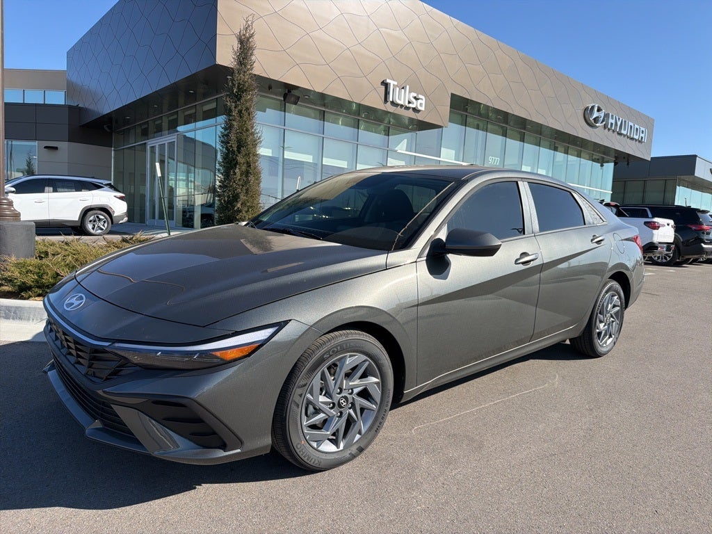 2026 Hyundai Elantra Hybrid Blue