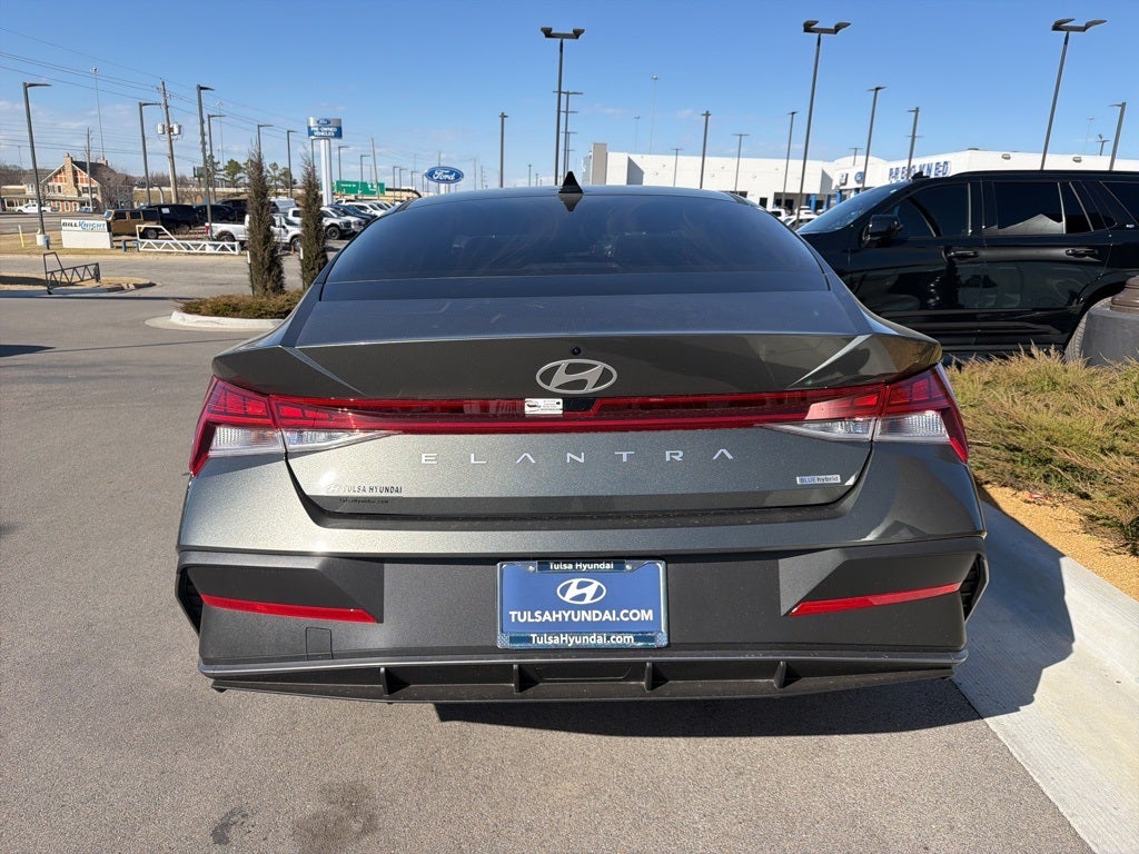 2026 Hyundai Elantra Hybrid Blue
