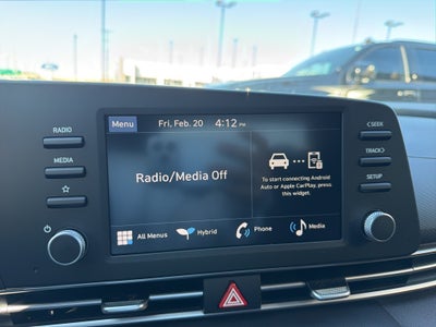 2026 Hyundai Elantra Hybrid Blue