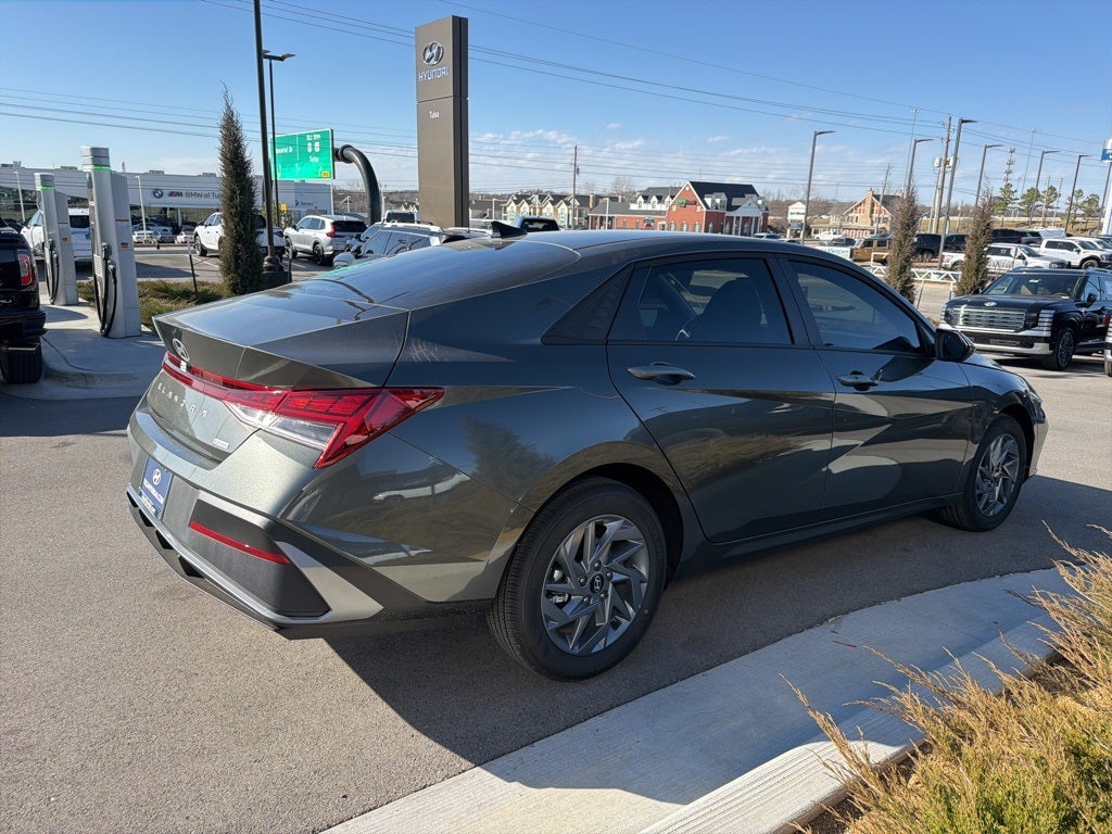 2026 Hyundai Elantra Hybrid Blue