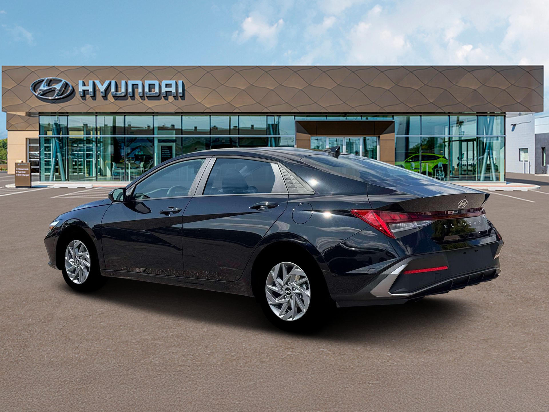 2026 Hyundai Elantra Hybrid Blue